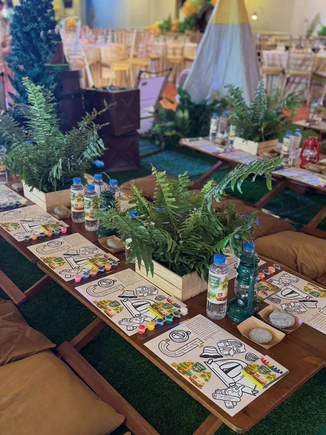 Kiddie birthday party styling